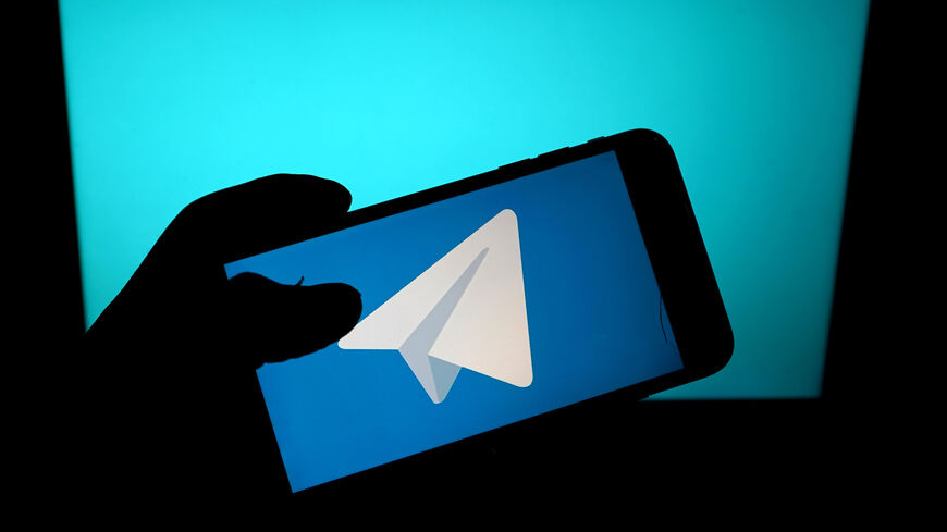 In this photo illustration, the messaging service Telegram app is seen on a mobile phone on Jan. 11, 2021. 